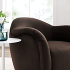 Modway Compose Performance Velvet Swivel Armchair