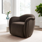 Modway Compose Performance Velvet Swivel Armchair