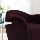 Modway Compose Performance Velvet Swivel Armchair