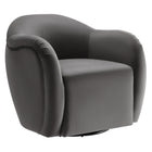 Modway Compose Performance Velvet Swivel Armchair  