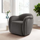 Modway Compose Performance Velvet Swivel Armchair