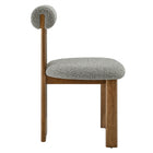 Modway Torian Boucle Fabric Dining Chair Set of 2
