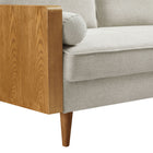 Modway Kellan Heathered Fabric Upholstered Sofa