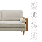 Modway Kellan Heathered Fabric Upholstered Sofa