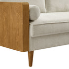 Modway Kellan Heathered Fabric Upholstered Sofa