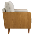 Modway Kellan Heathered Weave Fabric Loveseat