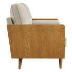 Modway Kellan Heathered Weave Fabric Loveseat