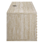 Modway Render 70" Faux Travertine Wall-Mount Media Console TV Stand