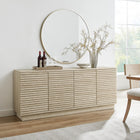 Modway Render 70" Faux Travertine Sideboard Cabinet TV Stand