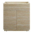 Modway Render 30" Faux Travertine Bathroom Vanity Cabinet (Sink Not Included)