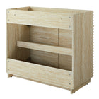 Modway Render 36" Faux Travertine Bathroom Vanity Cabinet (Sink Not Included)