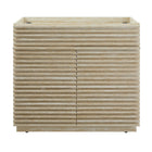 Modway Render 36" Faux Travertine Bathroom Vanity Cabinet (Sink Not Included)