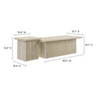 Modway Render Nesting Coffee Tables Set of 2