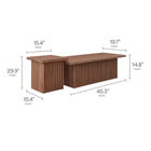 Modway Render Nesting Coffee Tables Set of 2