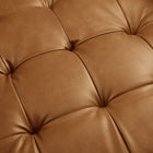 Modway Valour Tufted Vegan Leather Accent Armchair