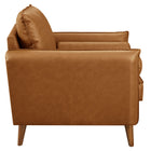 Modway Revive Upholstered Vegan Leather Accent Armchair