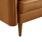 Modway Revive Upholstered Vegan Leather Accent Armchair