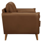 Modway Revive Upholstered Vegan Leather Loveseat