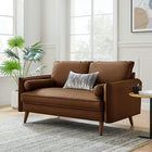 Modway Revive Upholstered Vegan Leather Loveseat