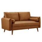 Modway Revive Upholstered Vegan Leather Loveseat  