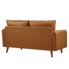 Modway Revive Upholstered Vegan Leather Loveseat