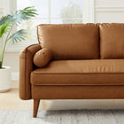 Modway Revive Upholstered Vegan Leather Loveseat