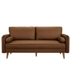 Modway Revive Upholstered Vegan Leather Sofa
