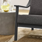 Modway Terrace Outdoor Patio Aluminum Accent Armchair