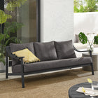 Modway Terrace Outdoor Patio Aluminum Sofa
