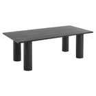 Modway Nautica Outdoor Patio 87" Rectangular Aluminum Dining Table  