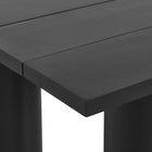 Modway Nautica Outdoor Patio 87" Rectangular Aluminum Dining Table