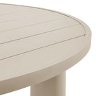 Modway Nautica Outdoor Patio 60" Round Aluminum Dining Table