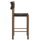 Modway Parkland Outdoor Patio Rattan and Aluminum Counter Stools Set of 2