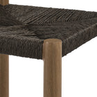 Modway Parkland Outdoor Patio Rattan and Aluminum Bar Stools Set of 2