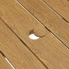 Modway Parkland 76" Outdoor Patio Aluminum Dining Table