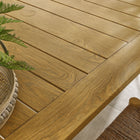 Modway Parkland 76" Outdoor Patio Aluminum Dining Table