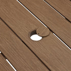 Modway Parkland 76" Outdoor Patio Aluminum Dining Table