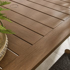 Modway Parkland 76" Outdoor Patio Aluminum Dining Table