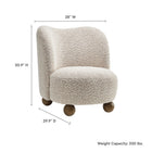 Modway Monroe Boucle Fabric Accent Chair