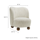 Modway Monroe Boucle Fabric Accent Chair