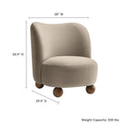 Modway Monroe Performance Velvet Accent Chair