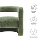 Modway Jaylin Upholstered Chenille Accent Chair