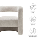 Modway Jaylin Upholstered Chenille Accent Chair