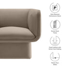 Modway Tate Performance Velvet Accent Chair