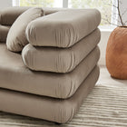 Modway Jubilee 3-Piece Modular Performance Velvet Sectional Sofa