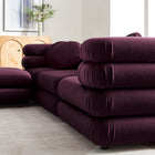 Modway Jubilee 4-Piece Modular Performance Velvet Sectional Sofa