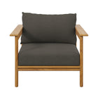 Modway Wren Outdoor Patio Teak Wood Armchair Set of 2