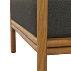 Modway Wren Outdoor Patio Teak Wood Armchair Set of 2