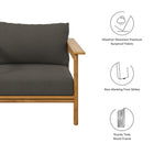 Modway Wren Outdoor Patio Teak Wood Armchair