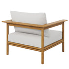 Modway Wren Outdoor Patio Teak Wood Armchair Set of 2